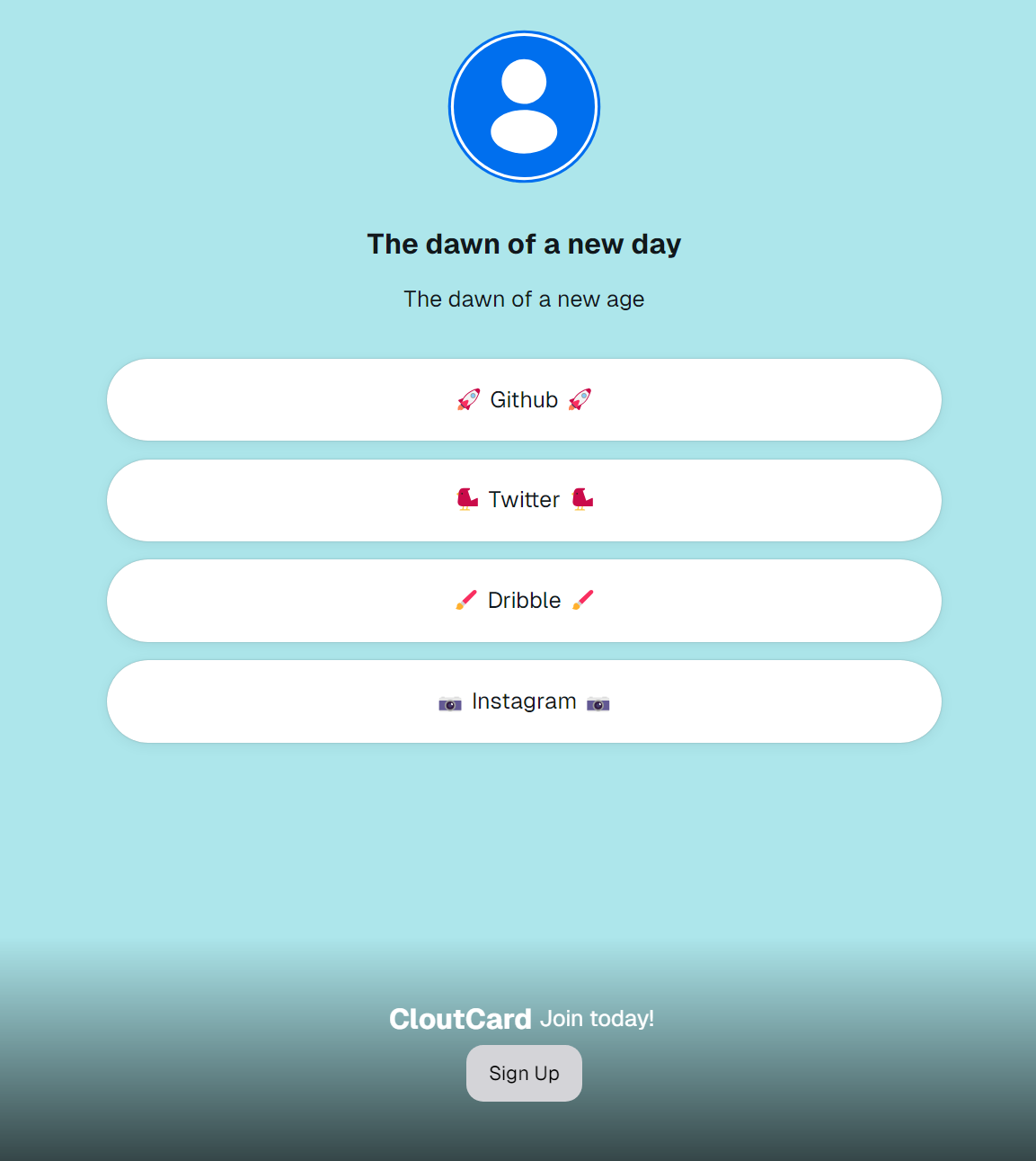 Sharing and viewing your landing page